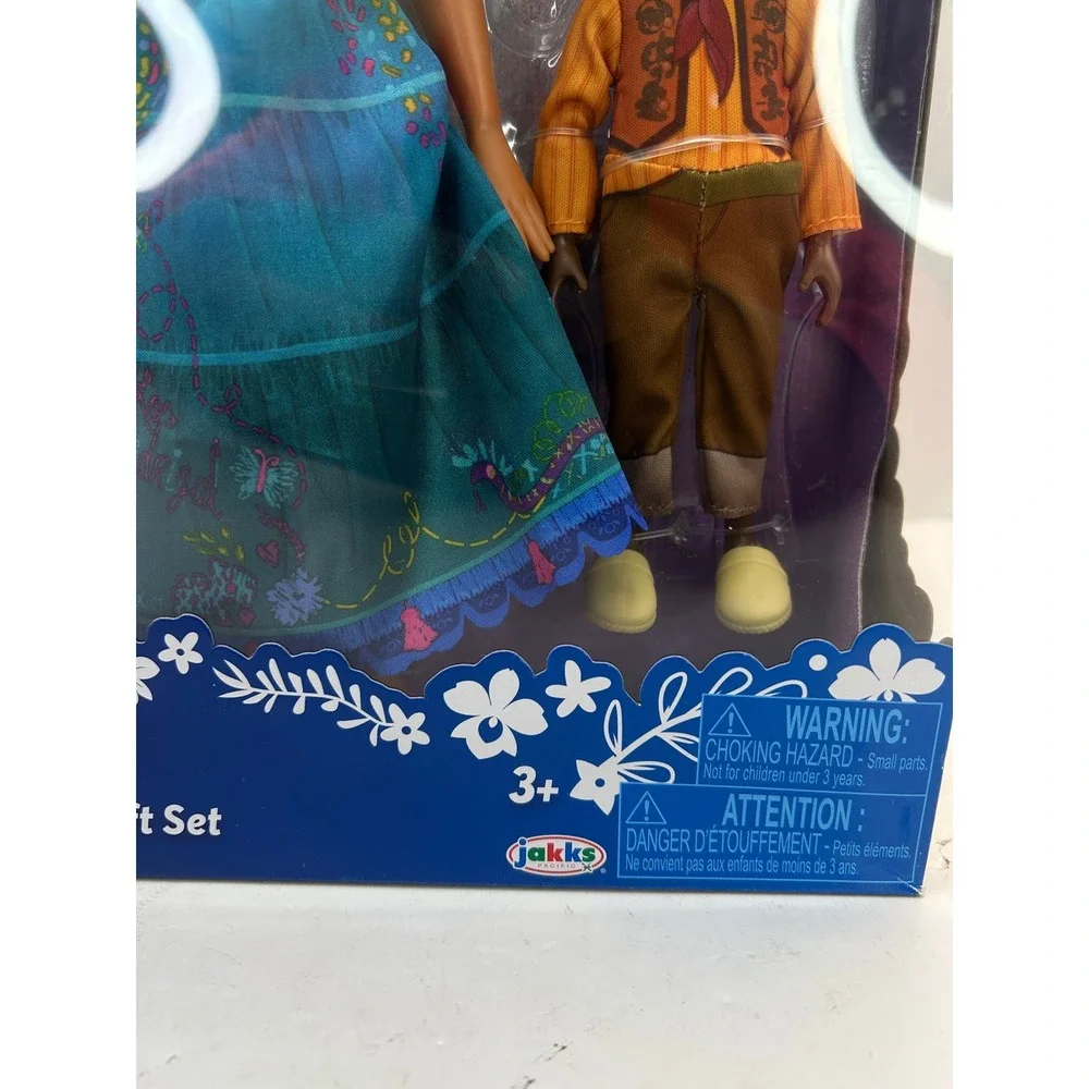 Jakks Disney Encanto Gift Set 4 Dolls Mirabel Isabela Luisa Antonio Multicolor